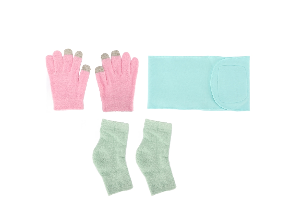 Conjunto De Luvas E Meias De Gel Reutilizáveis Para Tela Tática Spa