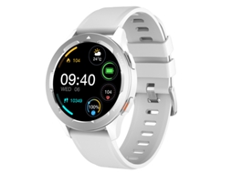 Smartwatch YIZHOOD Te609 Chamada Bluetooth Desbloqueio de Controle de Acesso para Android e Ios Branco