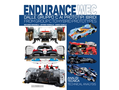 Livro endurance wec de ricardo romanelli,antonio pannullo,marco zanello (inglês)