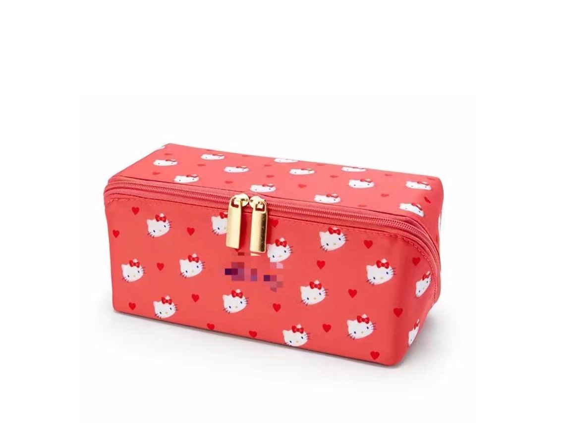 Bolsa de Maquiagem de Grande Capacidade Animada Bonita para Viagens e Uso Diário Tipo 2