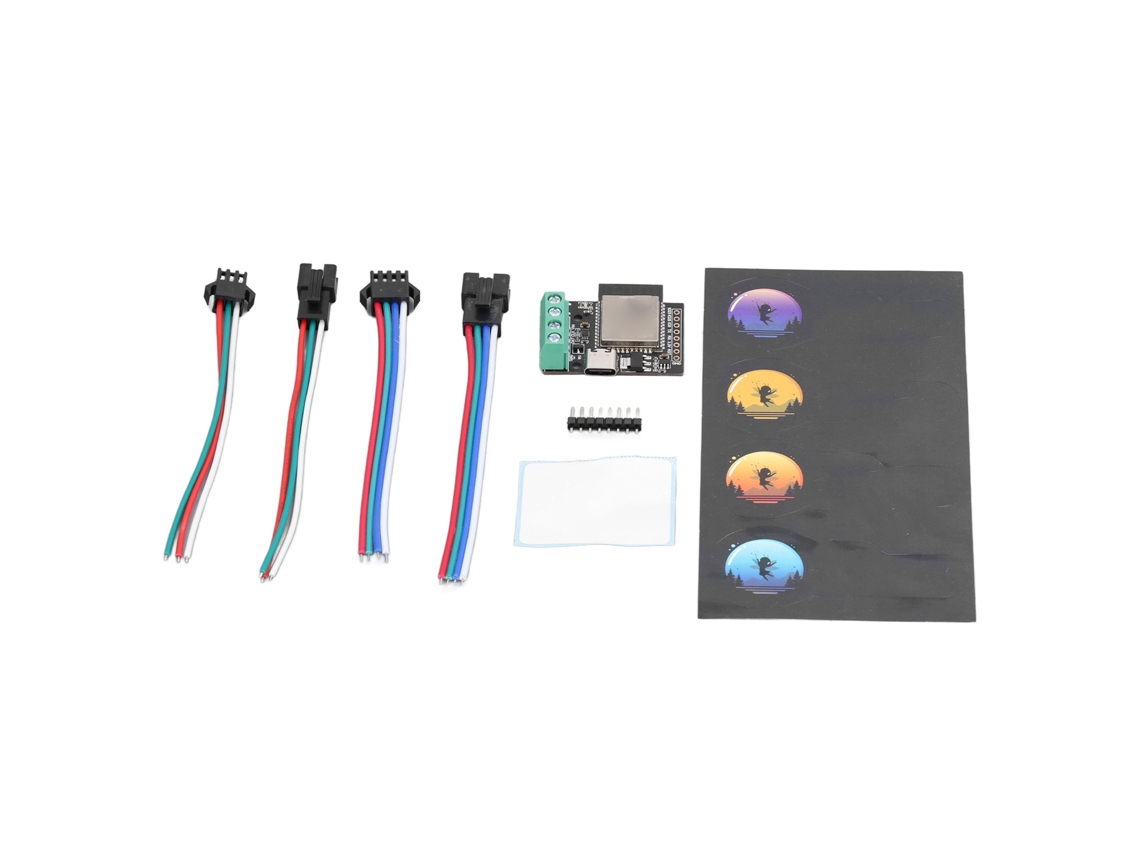 Módulo Controle Led Rgb Wifi Inteligente Type-c