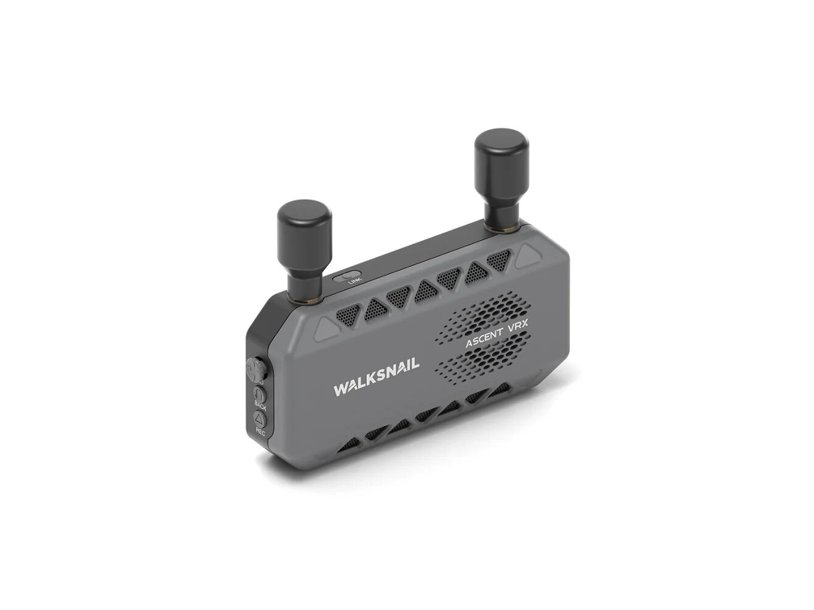 Cinzacaddxfpv Receptor Vrx Walksnail Ascent Fpv 5.8ghz Baixa Latência 35ms 6km Hd Gravação Sd 256g Antena Dupla Rp sma Lhcp Óculos Fpv MDUG
