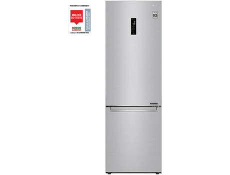 Frigorífico Combinado LG GBB72NSDFN (No Frost - 203 cm - 384 L - Inox)