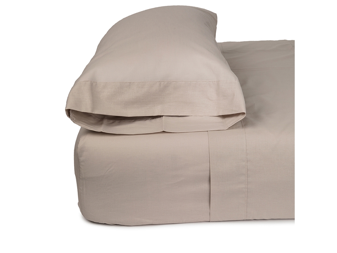 Fronha MEVAK LIVING Cinzento (Algodão - 45x110 cm)