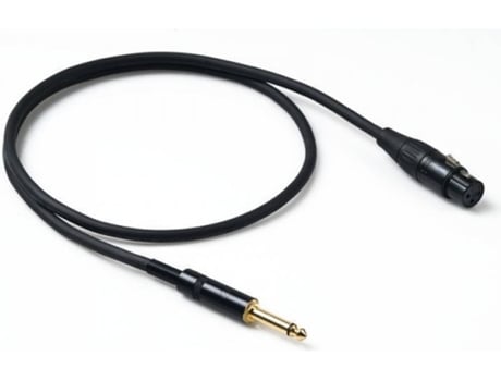 Cabo de Áudio PROEL (Jack 6.3mm - XLR - 5 m - Preto)
