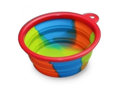 Tigela de Silicone para Água e Ração, Ideal para Viagens 12 AQUAFORGE