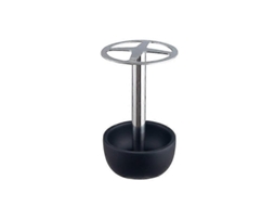 Suporte Para Escova De Dentes E Barbeador, Em Aço Inoxidável Hengjian (preto)