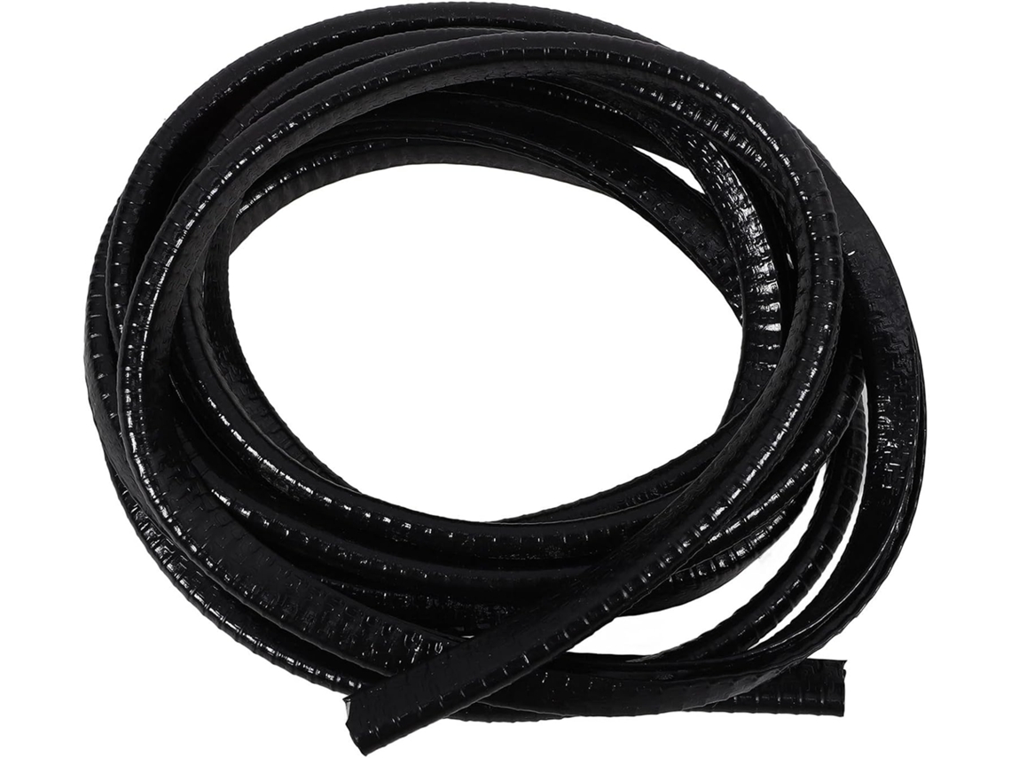 Fechadura de porta de carro em PVC preto, proteção contra arrombamento.