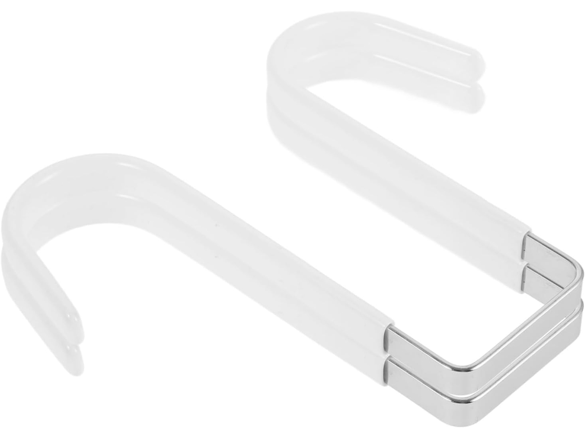 Conjunto De 2 Ganchos Para Porta Sem Pregos, Ideais Pendurar Toalhas