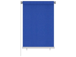 Vidaxl Estore De Rolo Para Exterior 105 (l) X 140 (a) Cm Azul Hdpe