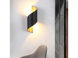 Luminária de parede LED moderna BRILVIBERA para corredores, linhas longas, cabeceiras e iluminação interna.