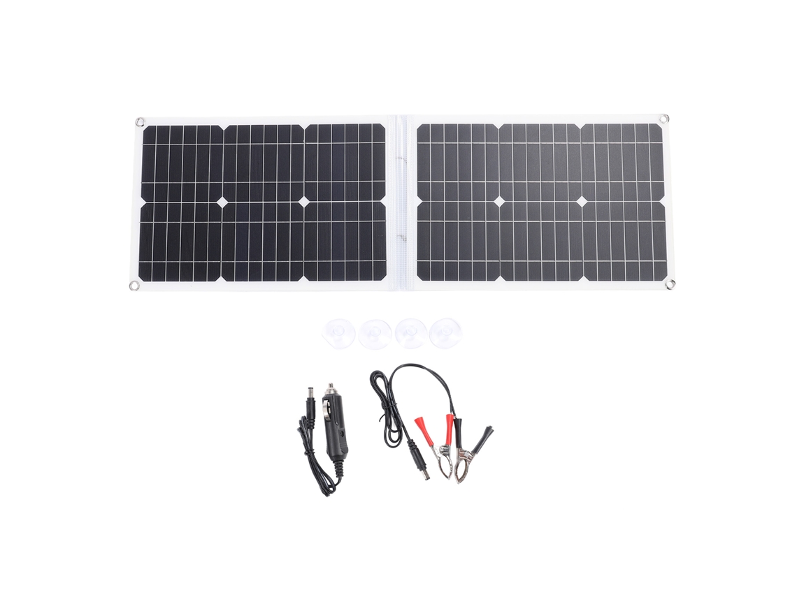 Painel Solar Dobrável Primerox 40w com Usb Type C Dc Monocristalino