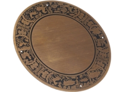Placa De Latão Para Armário, Mesa De Console, Design Vintage Do Zodíaco Chinês Para Entretenimento