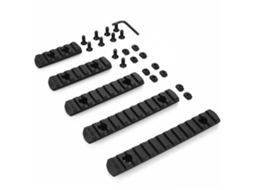 Business conjunto de Rails Picatinny Mlok de Nylon com 5/7/9/11/13 Slot 65 144mm e Chave Allen