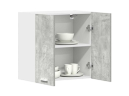 Vidaxl Armário De Parede Da Cozinha Concreto Cinza 60x31x60 Cm