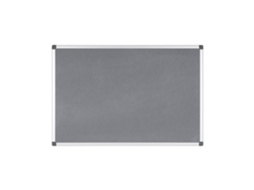 Bi Office Maya Quadro De Avisos Em Feltro Cinzento Com Moldura Em Alumínio, 90 X 60 Cm Fa0342170