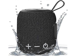 Alto Falante Bluetooth, Alto Falante Bluetooth Portátil, Mini Alto Falante Sem Fio Bluetooth 5.0 De Emparelhamento Duplo Olysi Shop (preto)