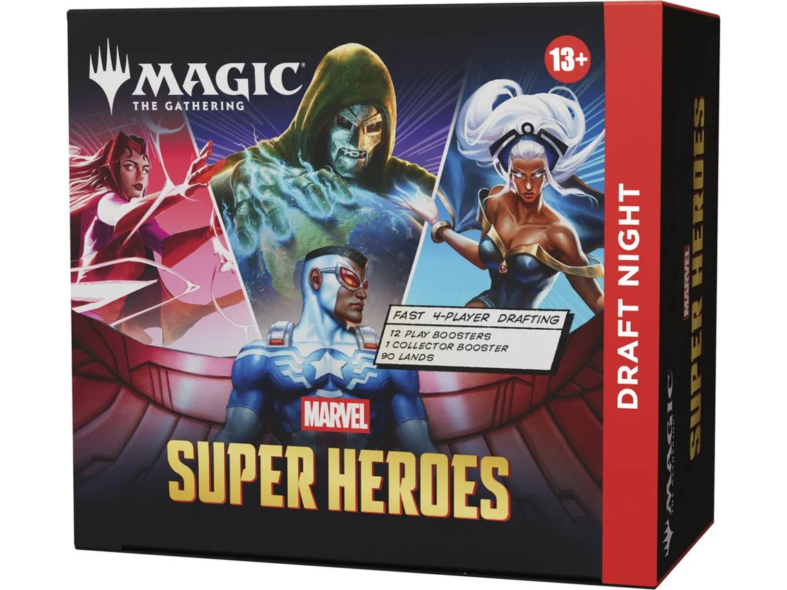 Jogo de Cartas Magic: The Gathering - Marvel Super Heroes Draft Night