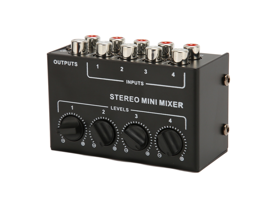 Mixer LAXISCREED Quadri Canal Estéreo