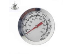 Termômetro de Churrasco, Frequência Forno Aço Inoxidável Max 500c/1000f Exibição Analógica Jsk Ee GOKOCO