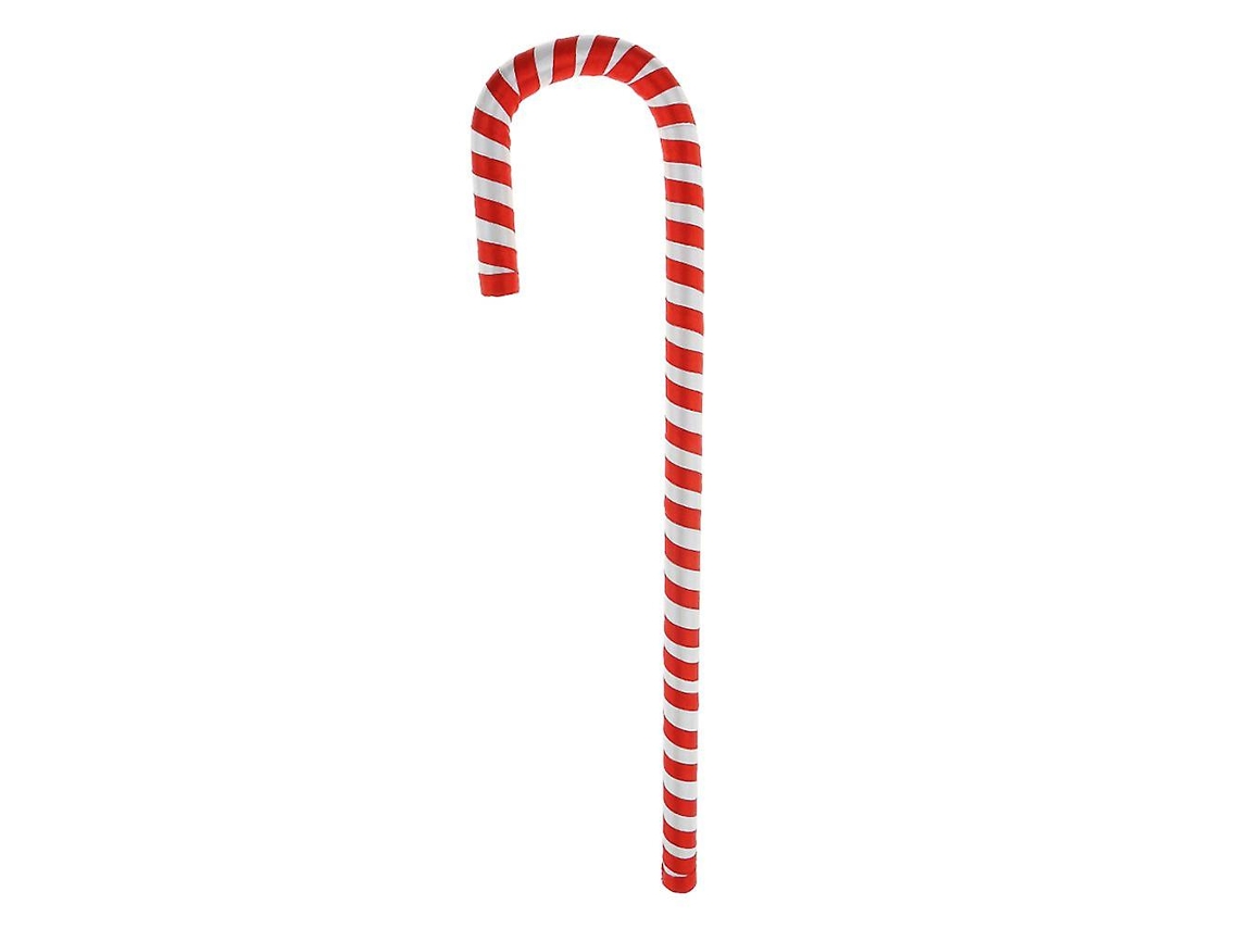 Enfeite De Natal De Plástico Com Bolinhas Brancas E Vermelhas Para Pendurar Na Árvore De Natal, 40 Cm-aquaforge