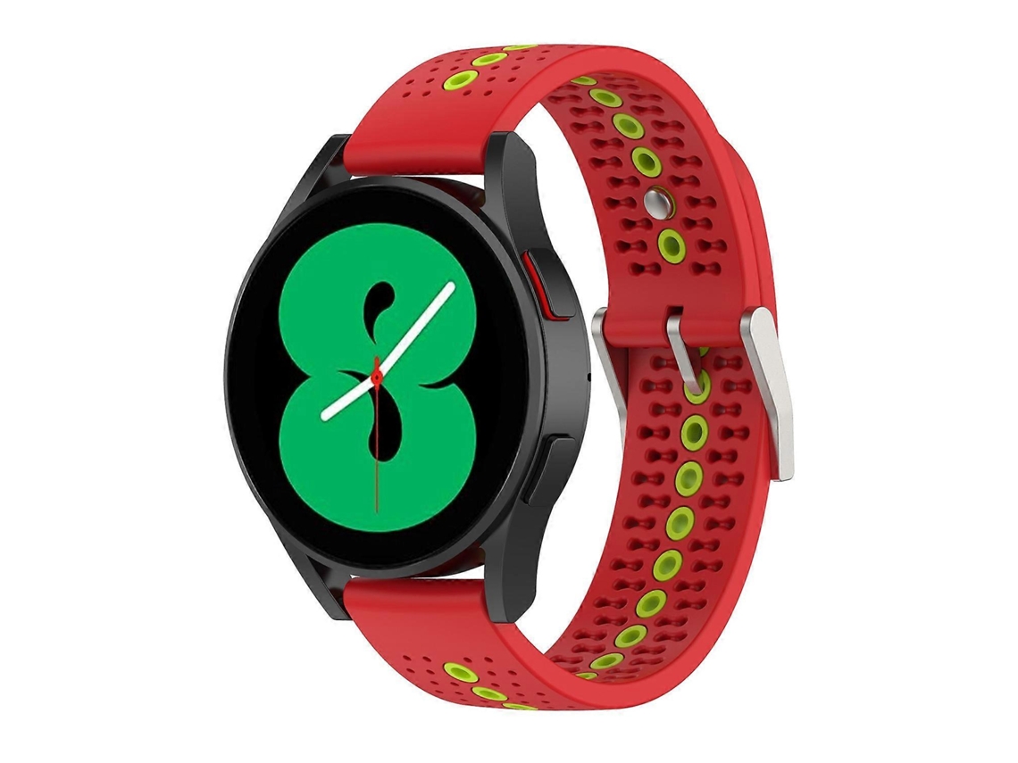 Pulseira De Silicone Respirável Bicolor Para Samsung Galaxy Gear Sport