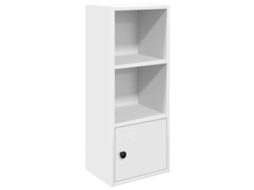 Prateleira 31x24x77 cm Derivados de Madeira Branco MAISON EXCLUSIVE