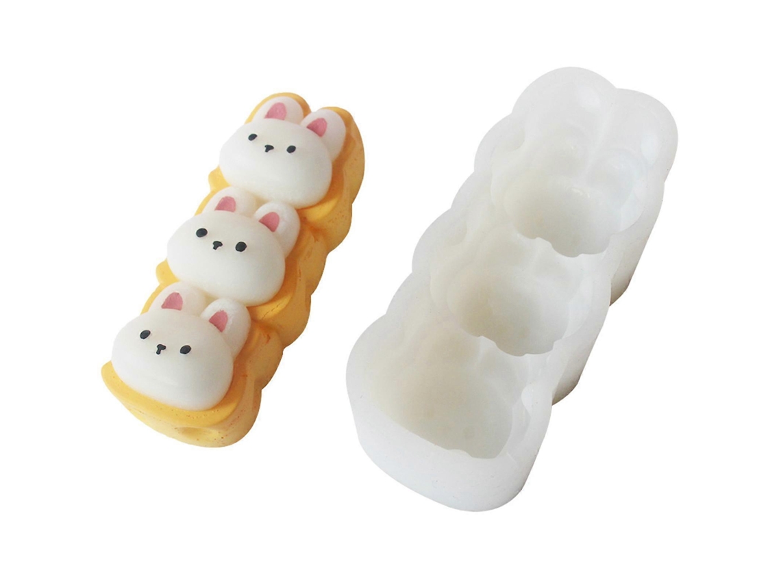 Moldes Multiuso De Coelho Em Resina Epóxi, Flexíveis E Ideais Para Decorar Presentes Artesanais E Delicados.