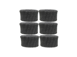 Conjunto de 6 Filtros para Umidificador com Função de Adsorção e Descalcificação para os Modelos Hu4803, Hu4811, Hu4813, Hu4801 e Hu4802 BRILVIBERA