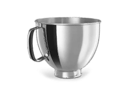 Adequado Para Batedeiras Kitchenaid Classic E Artisan Series De 4,5 A 5 Litros Com Cabeça Inclinável E Tigela De Aço Inoxidável 304 De 5 Litros.
