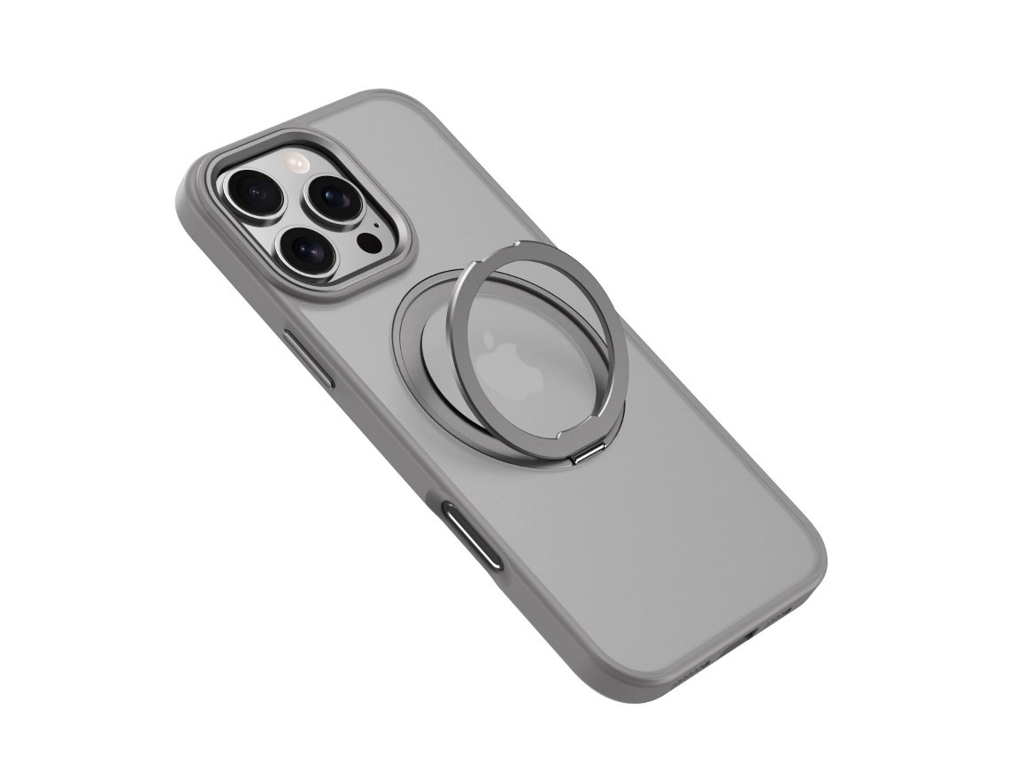 Zsanfs Capa Para Iphone 15 Pro, Cor Cinza