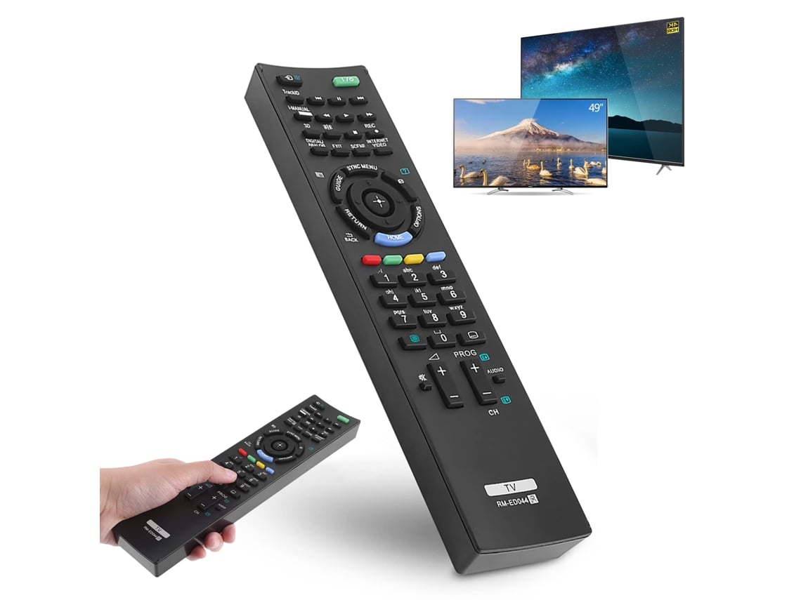 Zerone RM-ED044 Telecomando Universale Di Ricambio Per Sony Smart TV – Plug And Play, Portata 8m