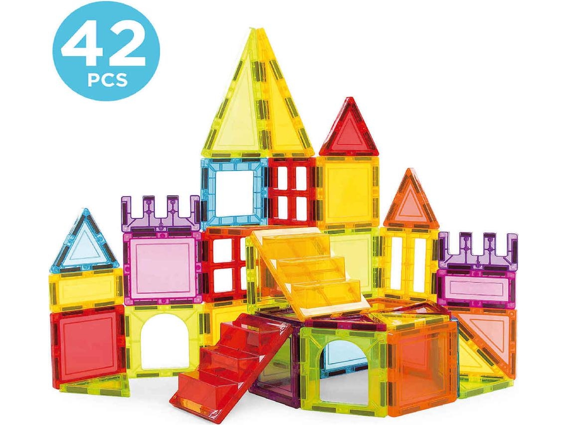Magnetics 42 Peças EDUCA (Idade Mínima Recomendada: ‍3 Anos)
