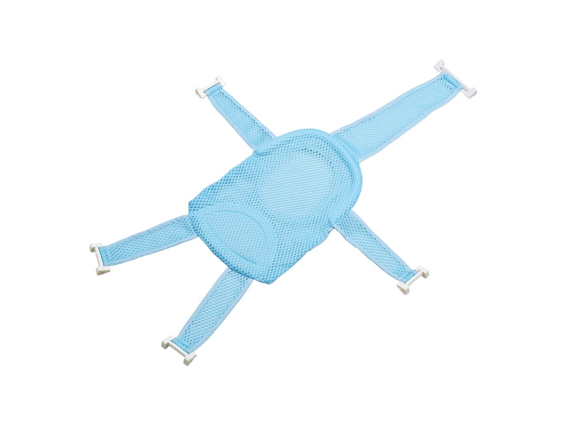 Primerox assento de Banho para Bebês Redondo Ajustável Rede de Banho Confortável Light Blue