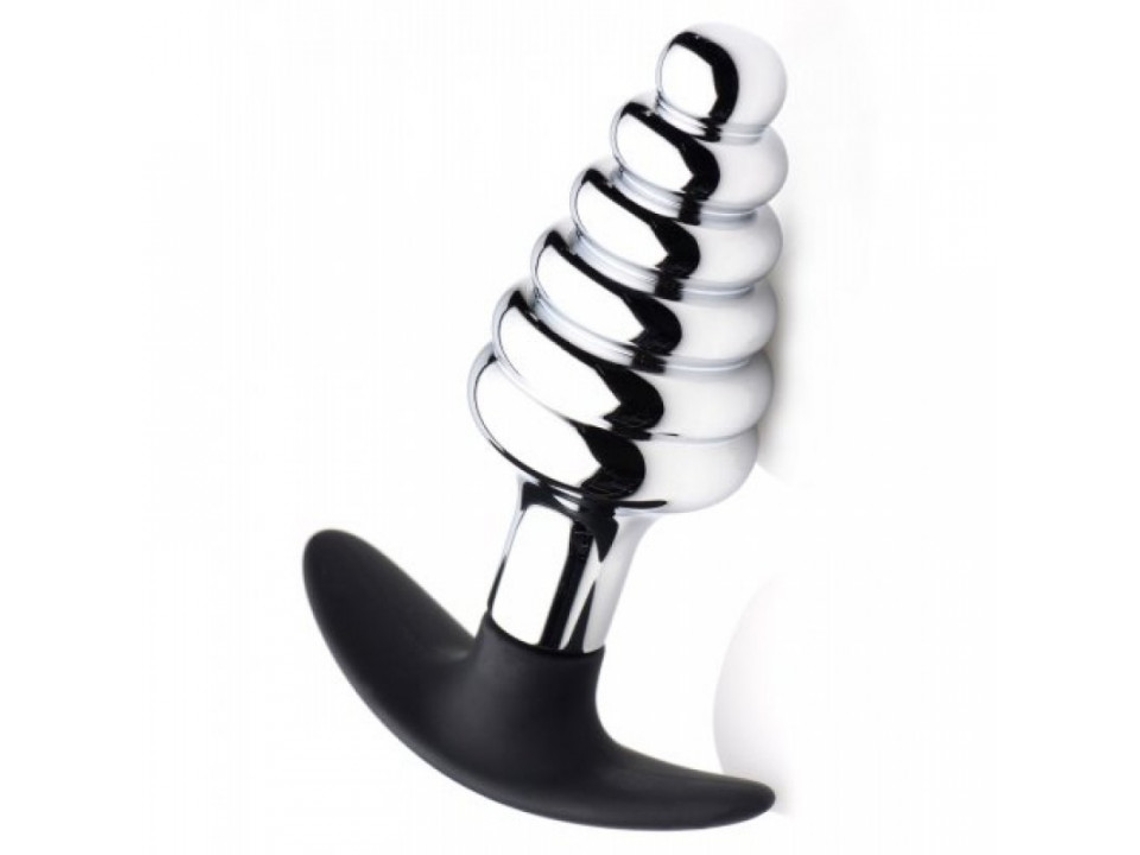 Plug Anal XR PLAY HARD Metálico Master Series Dark Hive