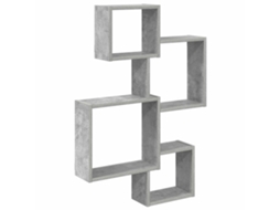 Vidaxl Prateleiras De Cubo De Parede Montagem Na Parede