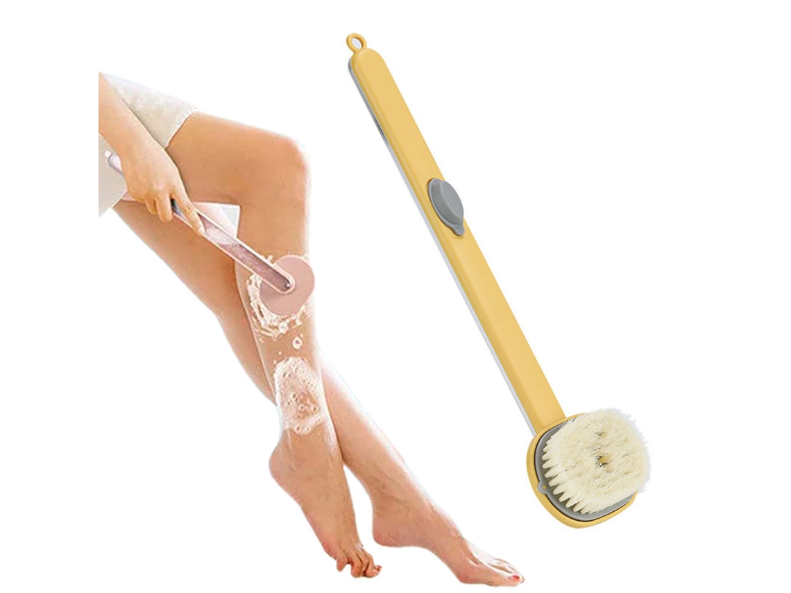 Escovinha De Banho Com Cabo Longo, Desmontável, Exfoliante E Dispensadora De Sabão Vante
