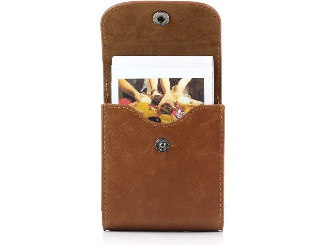 Acessório de Filme 3 Polegadas para Câmeras Instax Square Sq1 Sq20 Sq10 Sq6 Sp 3 marrom Fujifilm