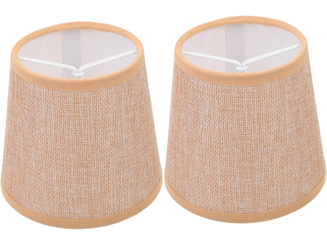 Conjunto De 2 Abajures De Mesa Com Design Elegante E Simples, Fácil De Instalar