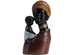Decoração Com Escultura De Arte Africana, Decoração Africana, Estátua De Nome Da Pessoa E Filho, P Gokoco