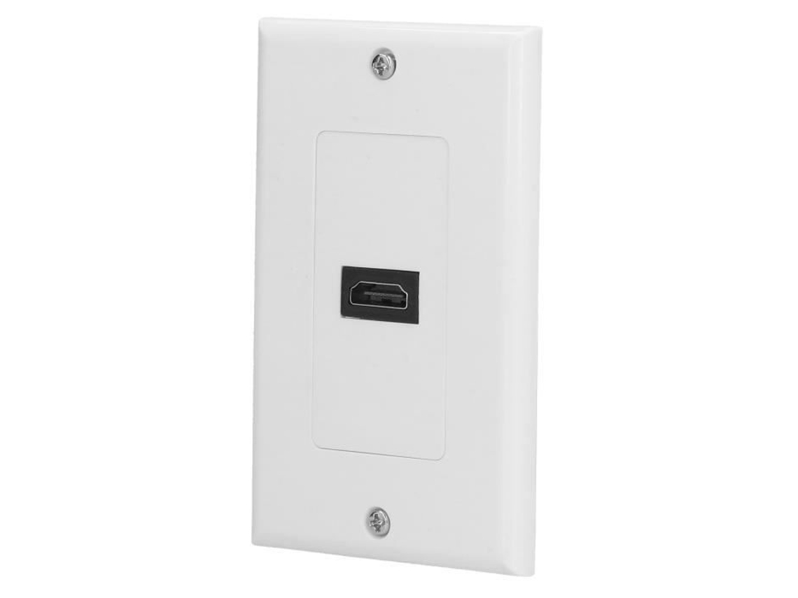 Placa de Parede de Alta Definição HURRISE 4K Passagem Rápida Fácil de Instalar