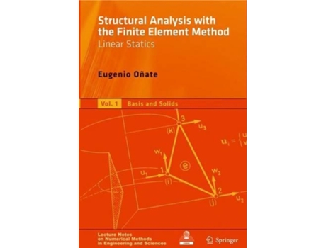 Livro structural analysis with the finite element method. linear statics de onate, eugenio (inglês)