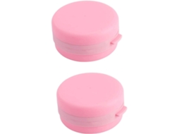 Escova De Banho Portátil Silicone Callaron 2 Peças Com Massagem Corporal, Escova Ergonômica Antiderrapante Com Cabo Para