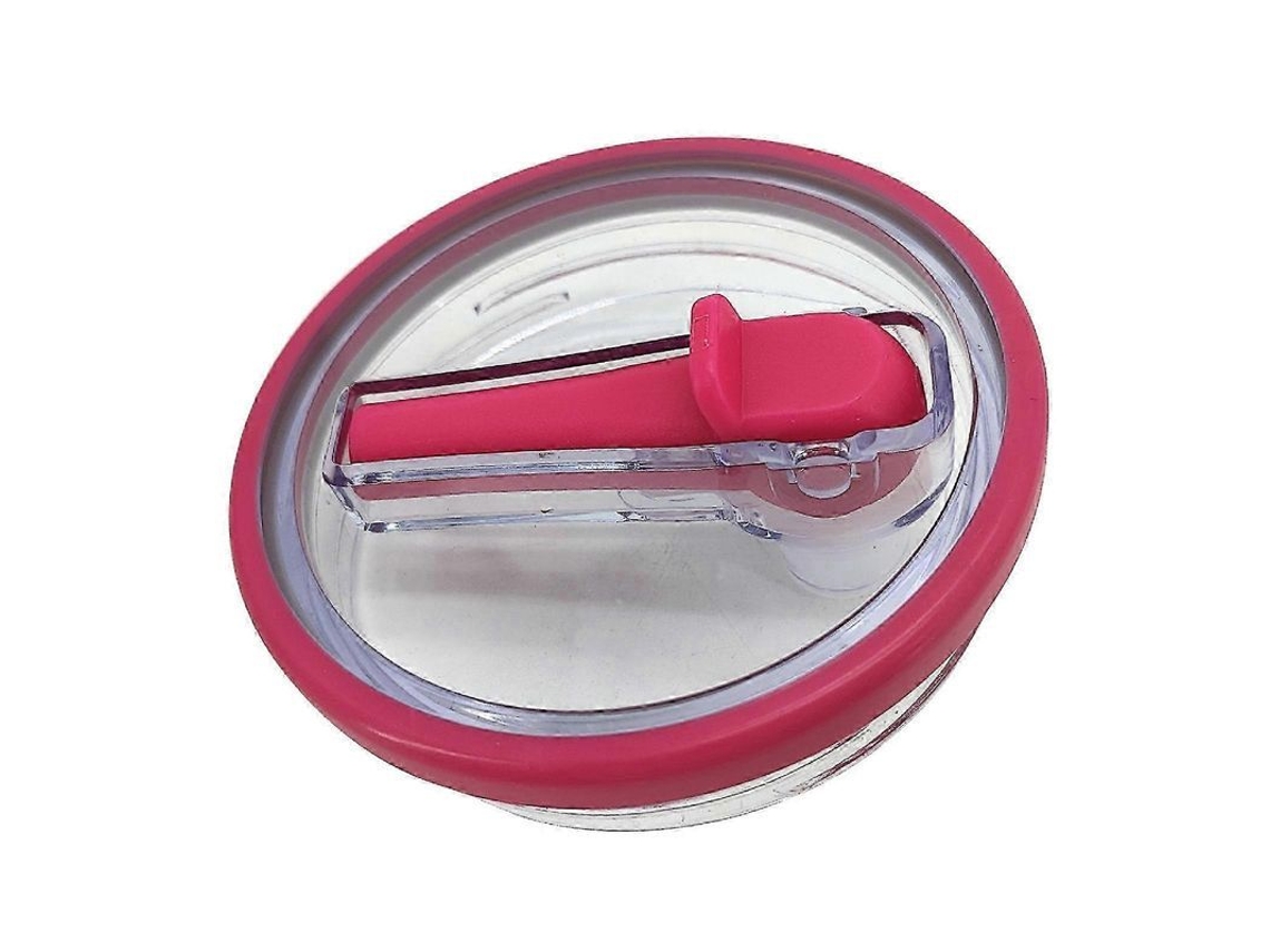 Tampa com Canudo Flip para Copo Stanley Quencher 40oz, Resistente a Vazamentos, Vermelha
