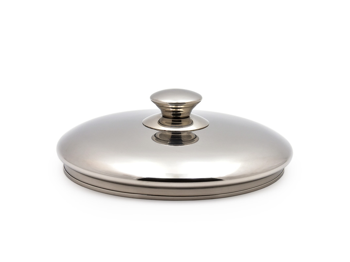 Tampa De Aço Inox Ø28cm Celar