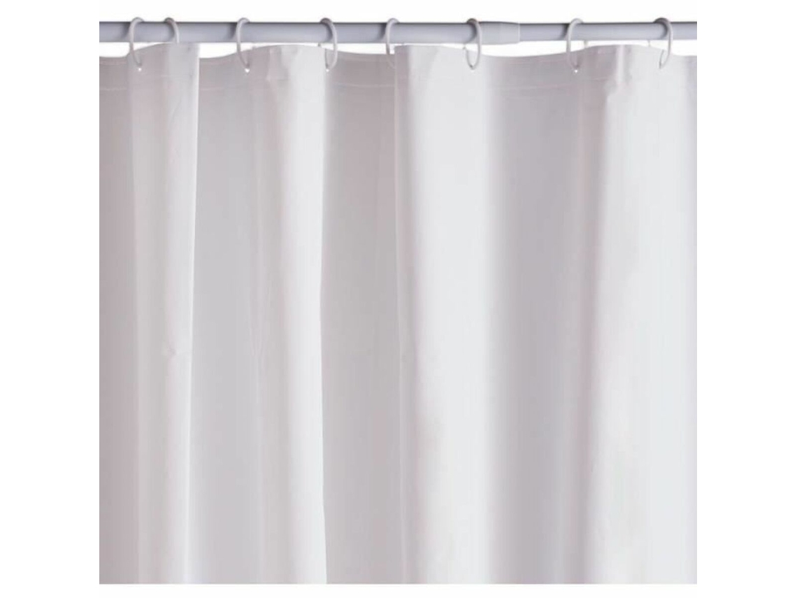 Cortina de Chuveiro Today Branco Peva 180 X 200 Cm (12 Unidades)