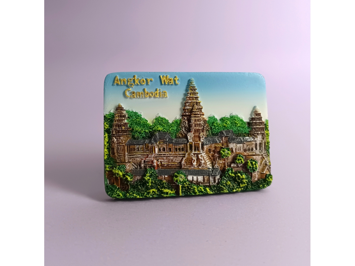 (angkor Wat, Camboja) Ímãs De Geladeira, Lembrancinhas E Objetos Magnéticos Do Camboja