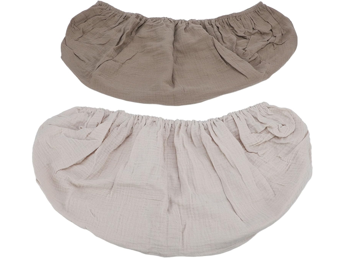 Capas SFUSHOS de algodão para trocador de bebê, macias e respiráveis