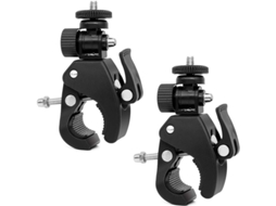 Nova Line clamp de Câmera 2 Peças Adaptador com Parafuso 1/4" para Câmera Flash Apoio Tripé Mesa Bicicleta