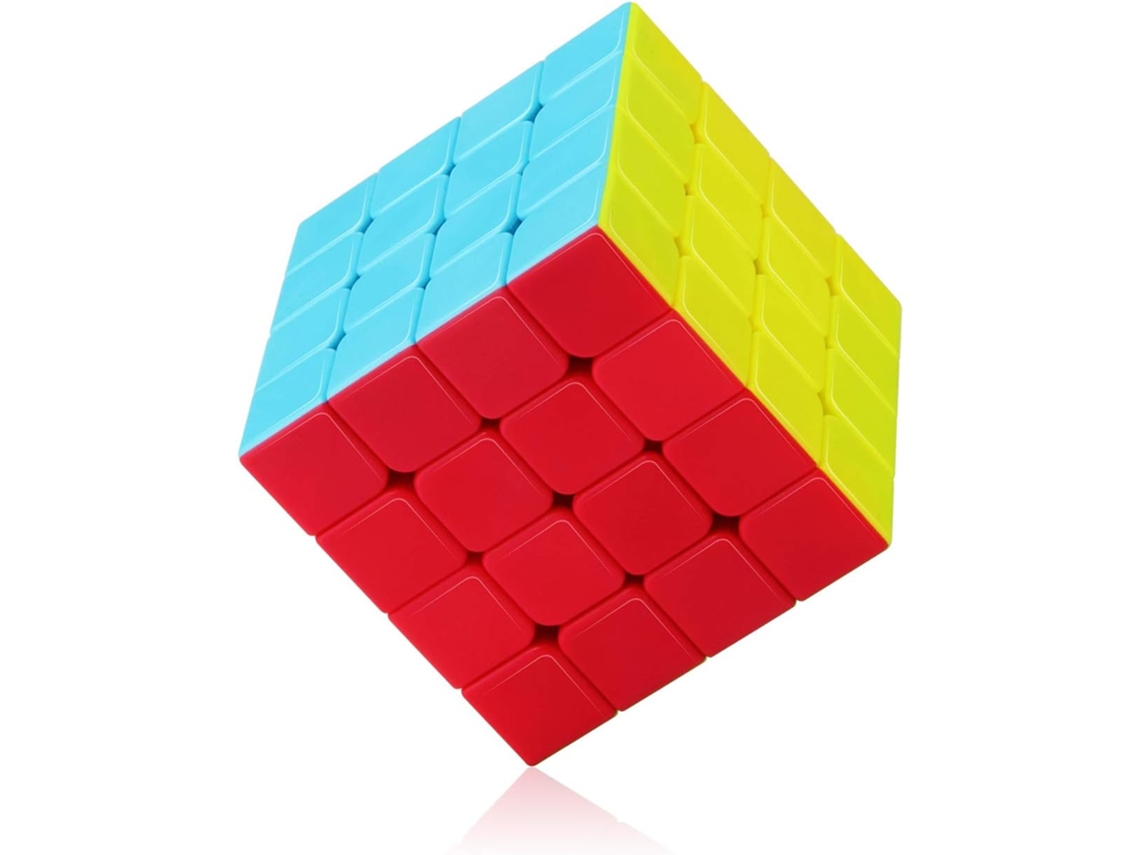 Cubo Mágico Profissional 4x4 - Giro Rápido E Suave Resistente Durável